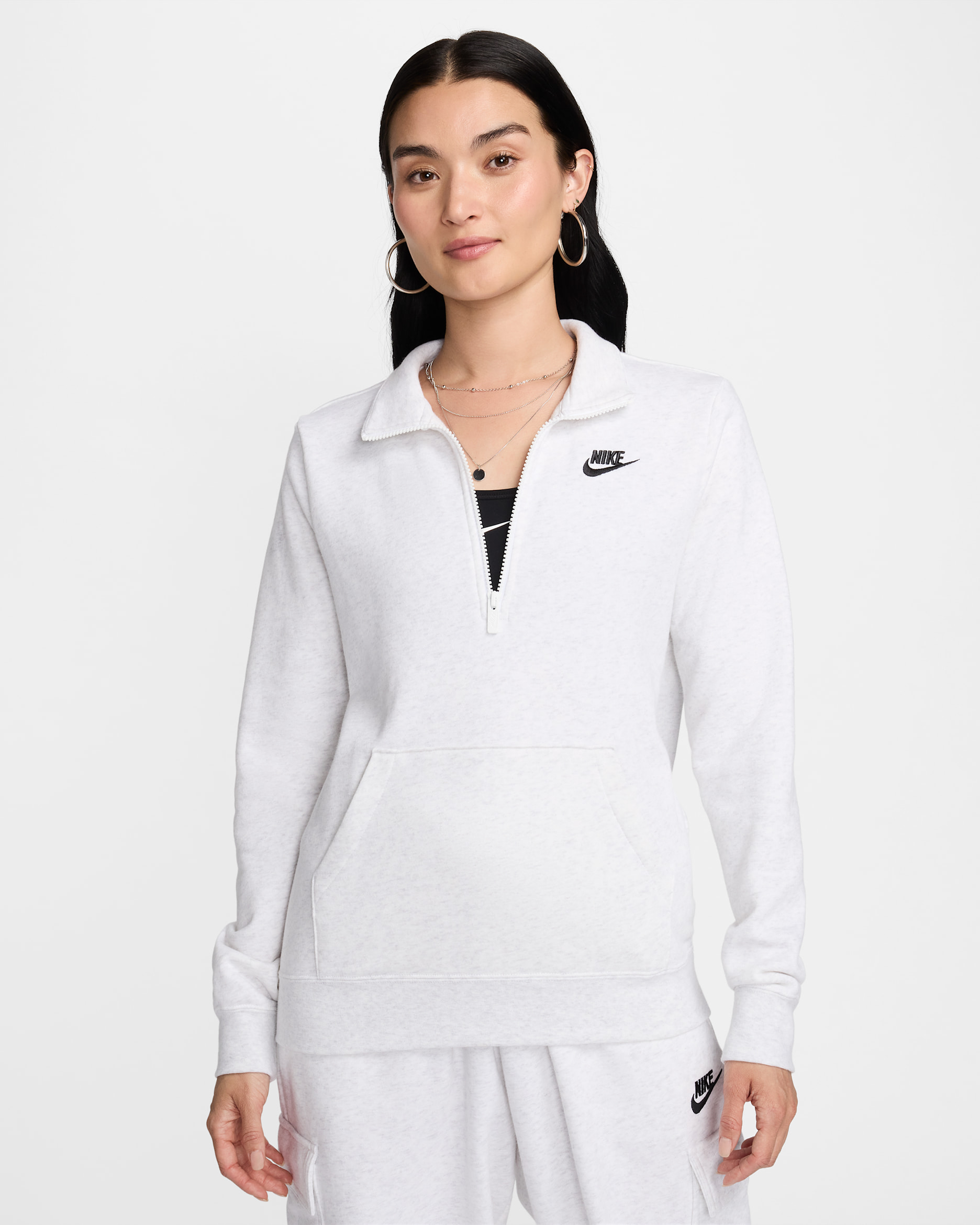 Nike Sportswear Club Fleece Women's 1/2-Zip Sweatshirt. Nike.com